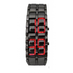 Red LED Faceless Watch